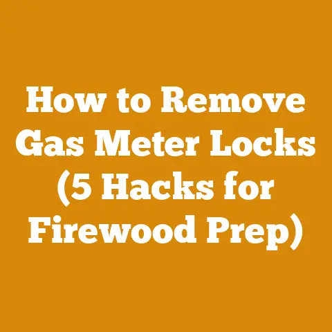 How to Remove Gas Meter Locks (5 Hacks for Firewood Prep)