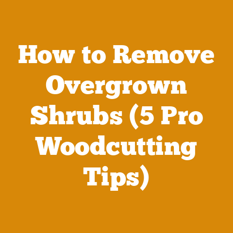 How to Remove Overgrown Shrubs (5 Pro Woodcutting Tips)