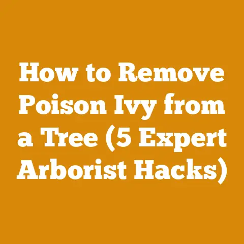 How to Remove Poison Ivy from a Tree (5 Expert Arborist Hacks)