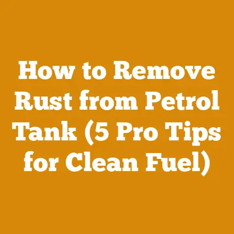 How to Remove Rust from Petrol Tank (5 Pro Tips for Clean Fuel)