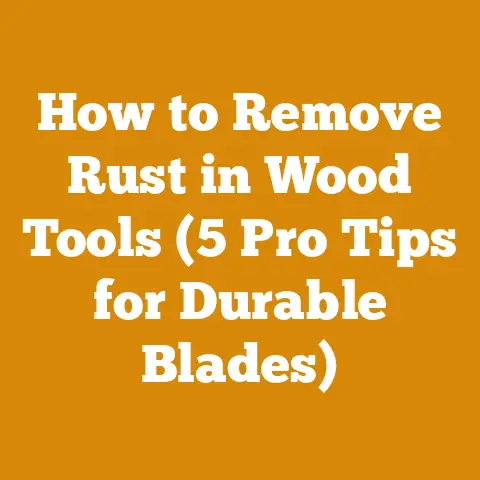 How to Remove Rust in Wood Tools (5 Pro Tips for Durable Blades)