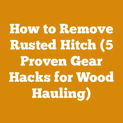 How to Remove Rusted Hitch (5 Proven Gear Hacks for Wood Hauling)