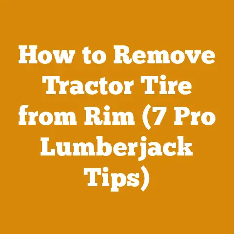 How to Remove Tractor Tire from Rim (7 Pro Lumberjack Tips)