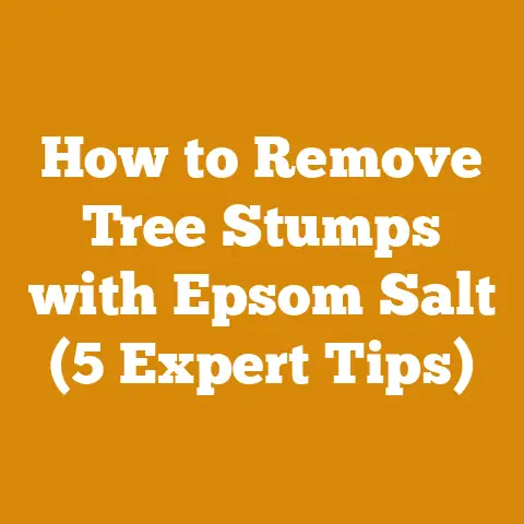 How to Remove Tree Stumps with Epsom Salt (5 Expert Tips)