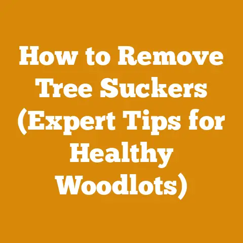 How to Remove Tree Suckers (Expert Tips for Healthy Woodlots)