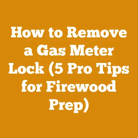 How to Remove a Gas Meter Lock (5 Pro Tips for Firewood Prep)