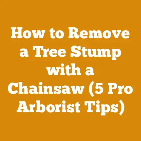 How to Remove a Tree Stump with a Chainsaw (5 Pro Arborist Tips)