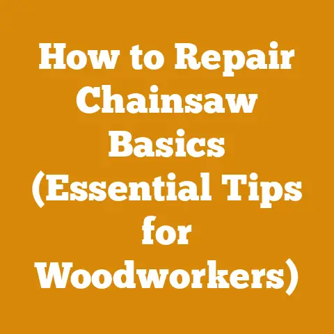 How to Repair Chainsaw Basics (Essential Tips for Woodworkers)