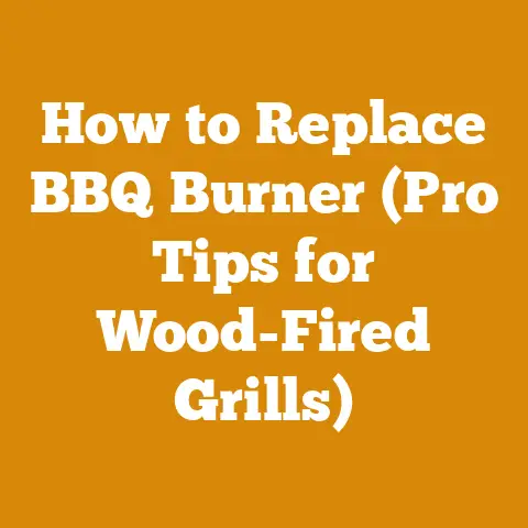 How to Replace BBQ Burner (Pro Tips for Wood-Fired Grills)
