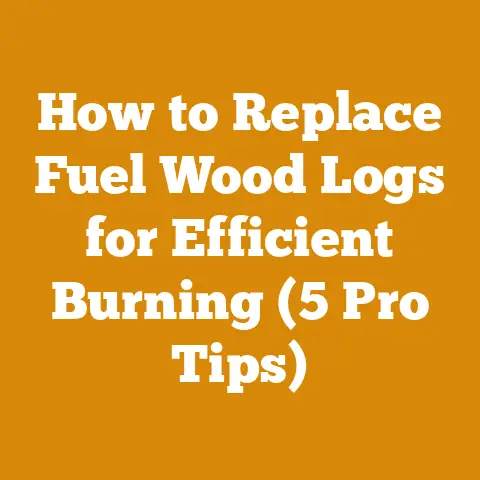 How to Replace Fuel Wood Logs for Efficient Burning (5 Pro Tips)
