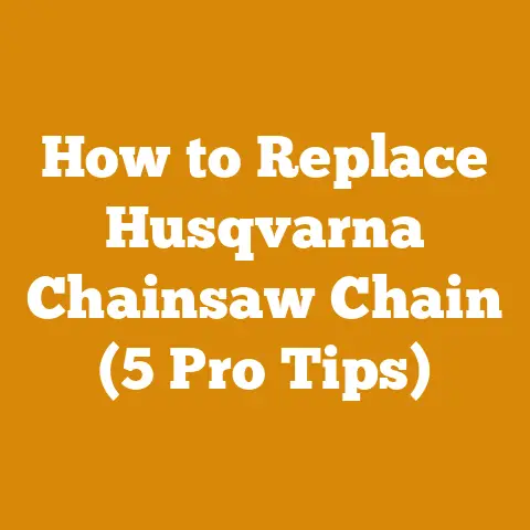How to Replace Husqvarna Chainsaw Chain (5 Pro Tips)