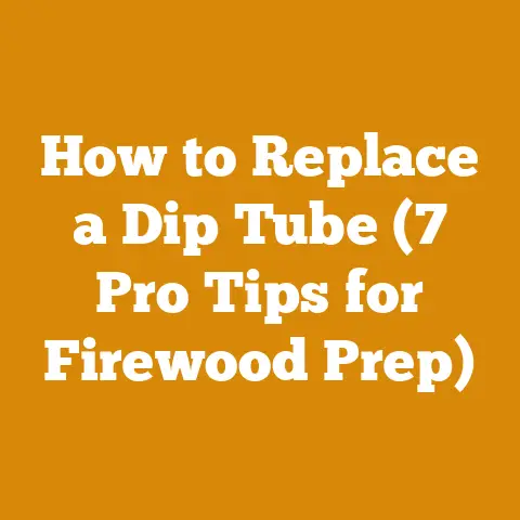 How to Replace a Dip Tube (7 Pro Tips for Firewood Prep)