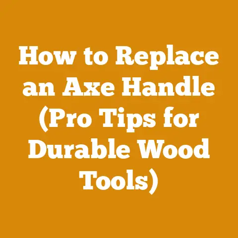 How to Replace an Axe Handle (Pro Tips for Durable Wood Tools)