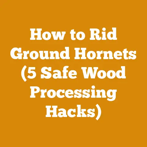 How to Rid Ground Hornets (5 Safe Wood Processing Hacks)