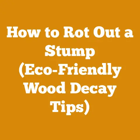 How to Rot Out a Stump (Eco-Friendly Wood Decay Tips)