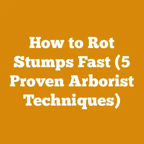 How to Rot Stumps Fast (5 Proven Arborist Techniques)