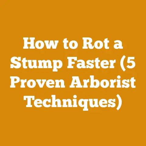 How to Rot a Stump Faster (5 Proven Arborist Techniques)