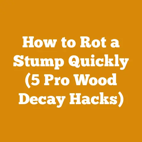 How to Rot a Stump Quickly (5 Pro Wood Decay Hacks)