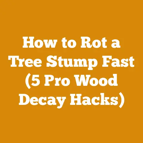 How to Rot a Tree Stump Fast (5 Pro Wood Decay Hacks)