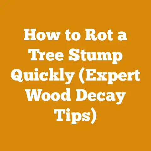 How to Rot a Tree Stump Quickly (Expert Wood Decay Tips)
