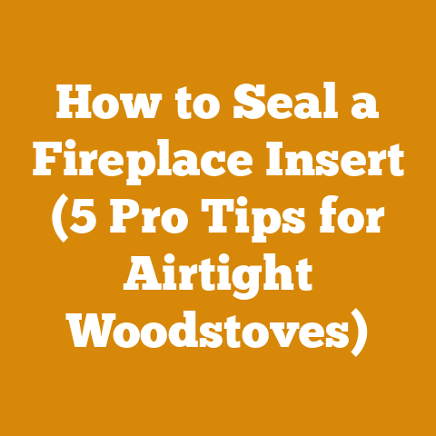 How to Seal a Fireplace Insert (5 Pro Tips for Airtight Woodstoves)