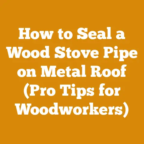 How to Seal a Wood Stove Pipe on Metal Roof (Pro Tips for Woodworkers)