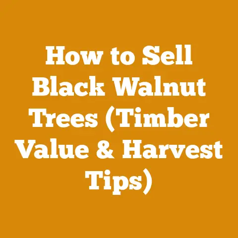How to Sell Black Walnut Trees (Timber Value & Harvest Tips)