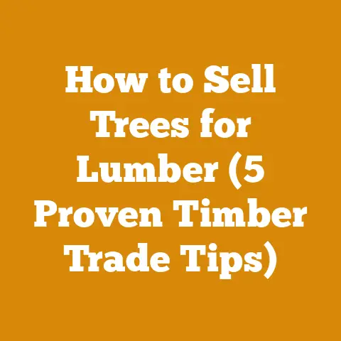 How to Sell Trees for Lumber (5 Proven Timber Trade Tips)