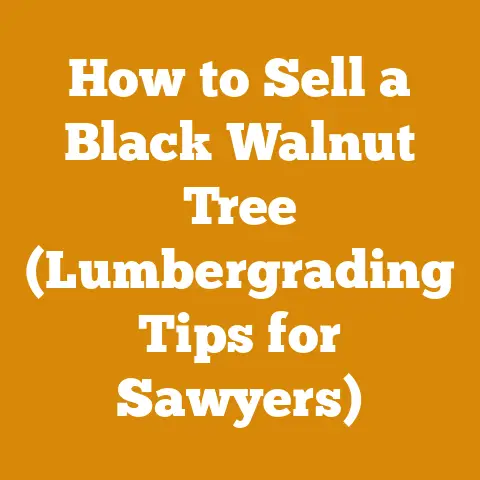 How to Sell a Black Walnut Tree (Lumbergrading Tips for Sawyers)