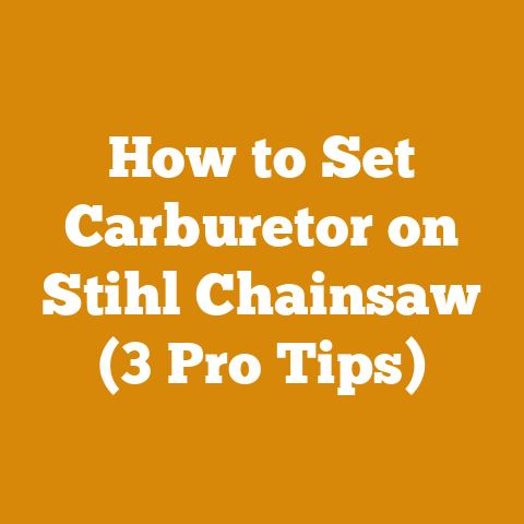How to Set Carburetor on Stihl Chainsaw (3 Pro Tips)
