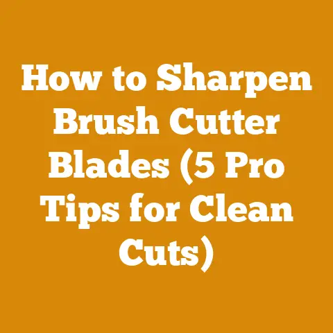 How to Sharpen Brush Cutter Blades (5 Pro Tips for Clean Cuts)