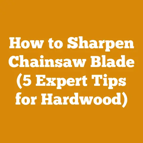 How to Sharpen Chainsaw Blade (5 Expert Tips for Hardwood)