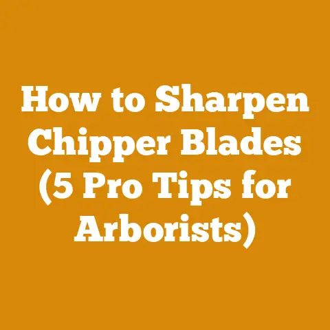 How to Sharpen Chipper Blades (5 Pro Tips for Arborists)