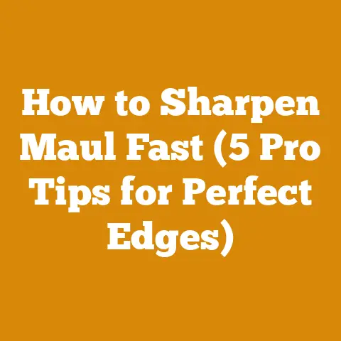 How to Sharpen Maul Fast (5 Pro Tips for Perfect Edges)