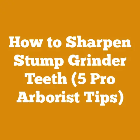 How to Sharpen Stump Grinder Teeth (5 Pro Arborist Tips)