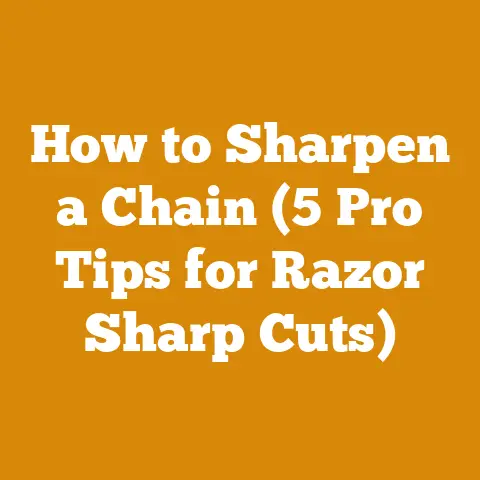 How to Sharpen a Chain (5 Pro Tips for Razor Sharp Cuts)