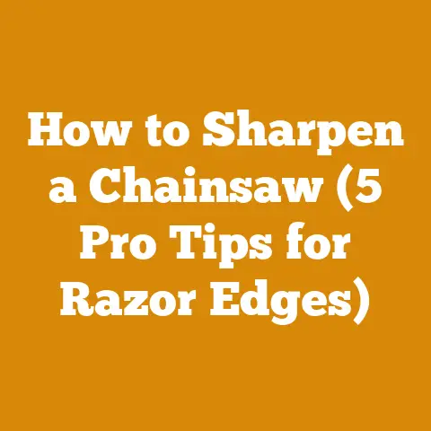 How to Sharpen a Chainsaw (5 Pro Tips for Razor Edges)