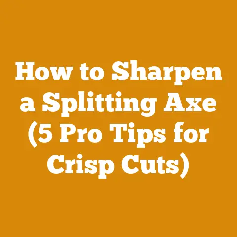 How to Sharpen a Splitting Axe (5 Pro Tips for Crisp Cuts)