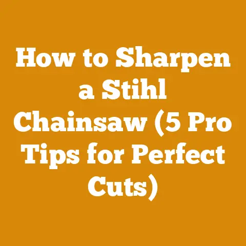 How to Sharpen a Stihl Chainsaw (5 Pro Tips for Perfect Cuts)