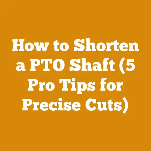 How to Shorten a PTO Shaft (5 Pro Tips for Precise Cuts)