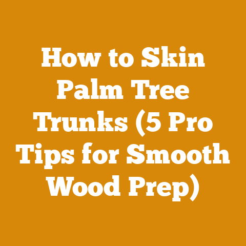 How to Skin Palm Tree Trunks (5 Pro Tips for Smooth Wood Prep)