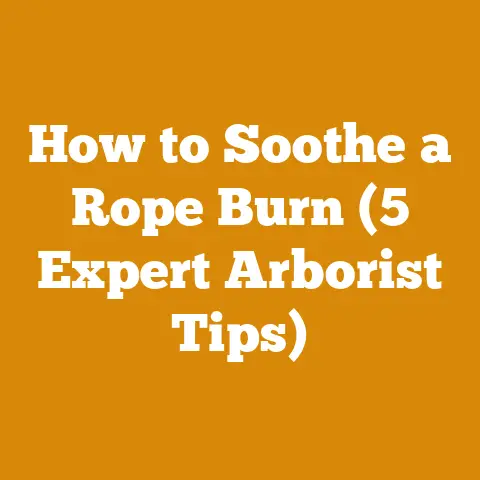 How to Soothe a Rope Burn (5 Expert Arborist Tips)
