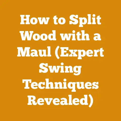 How to Split Wood with a Maul (Expert Swing Techniques Revealed)