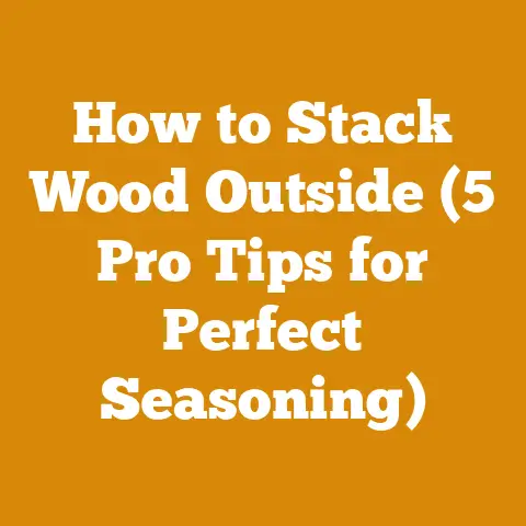 How to Stack Wood Outside (5 Pro Tips for Perfect Seasoning)