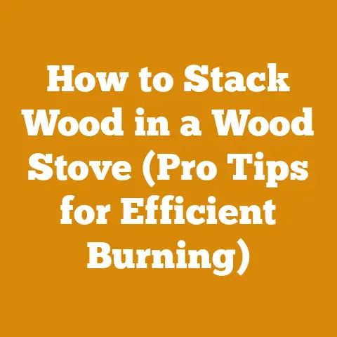 How to Stack Wood in a Wood Stove (Pro Tips for Efficient Burning)
