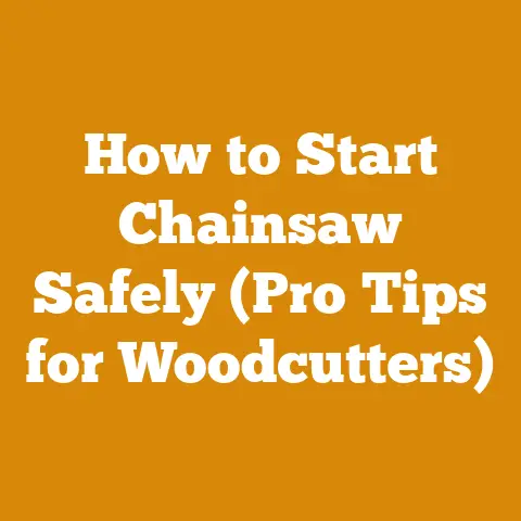 How to Start Chainsaw Safely (Pro Tips for Woodcutters)
