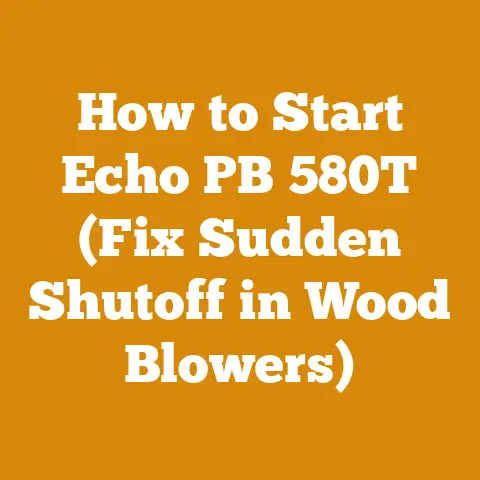 How to Start Echo PB 580T (Fix Sudden Shutoff in Wood Blowers)