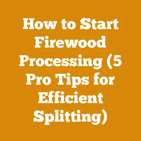 How to Start Firewood Processing (5 Pro Tips for Efficient Splitting)