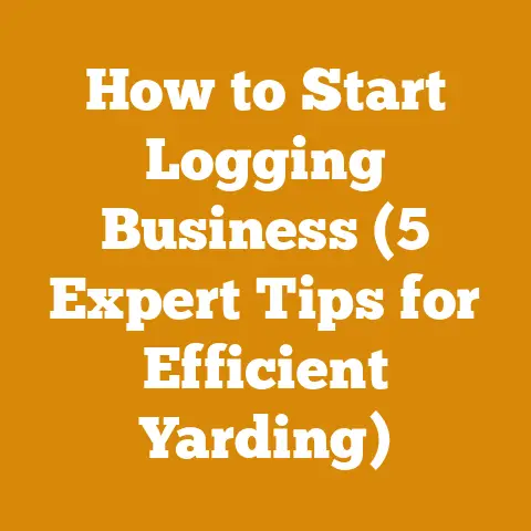 How to Start Logging Business (5 Expert Tips for Efficient Yarding)