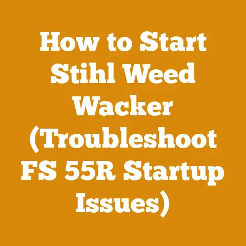 How to Start Stihl Weed Wacker (Troubleshoot FS 55R Startup Issues)